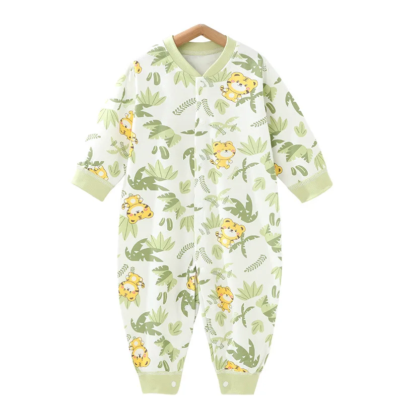 

Одежда для новорожденных, комбинезон для маленьких девочек и мальчиков, хлопковый комбинезон без костей с длинными рукавами, От 0 до 24 месяцев