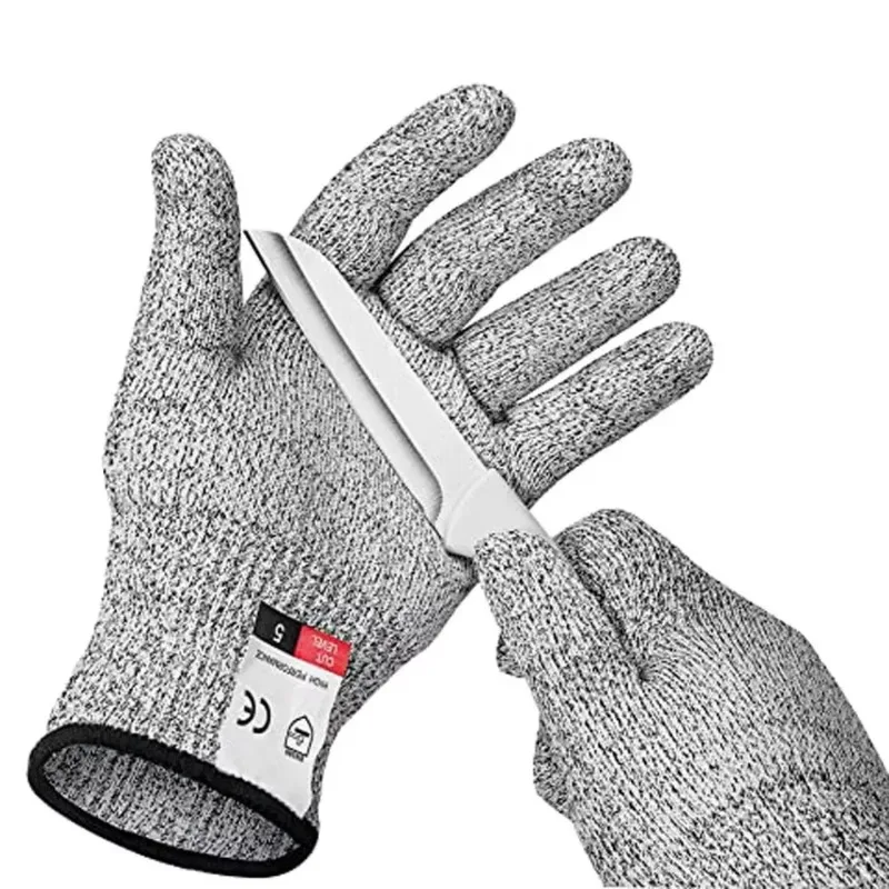 Level 5 Industry Kitchen Gardening Anti-Scratch Anti-cut Glass Cutting Multi-PurposeSafety Anti Cut  High-strength Gloves