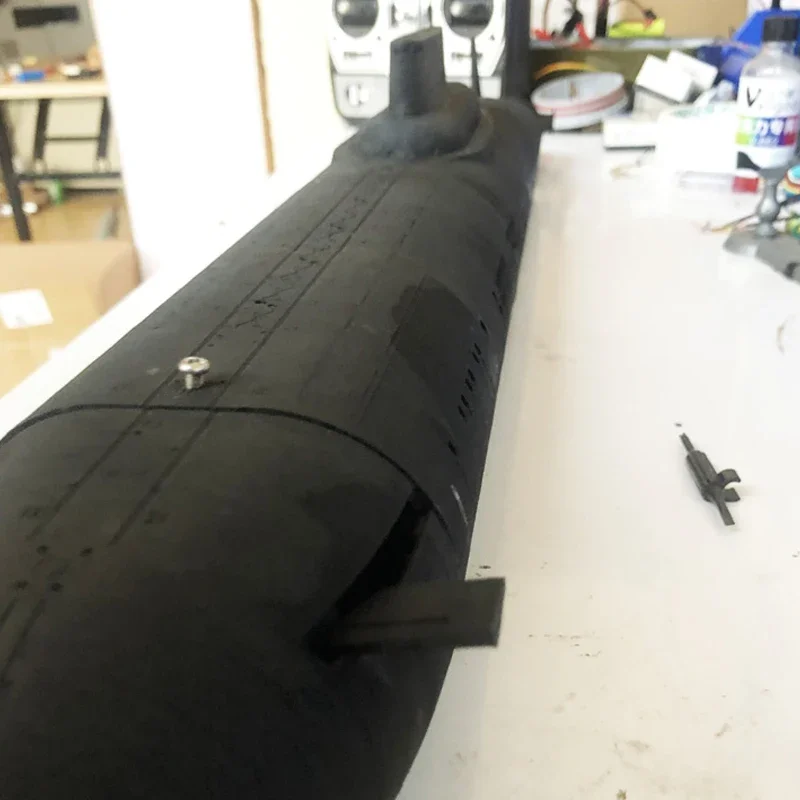 RC Submarine Model Typhoon-class Submarine Dynamic Submarine Model Custom Sealed Cabin Can Dive Can Be Customized Camera