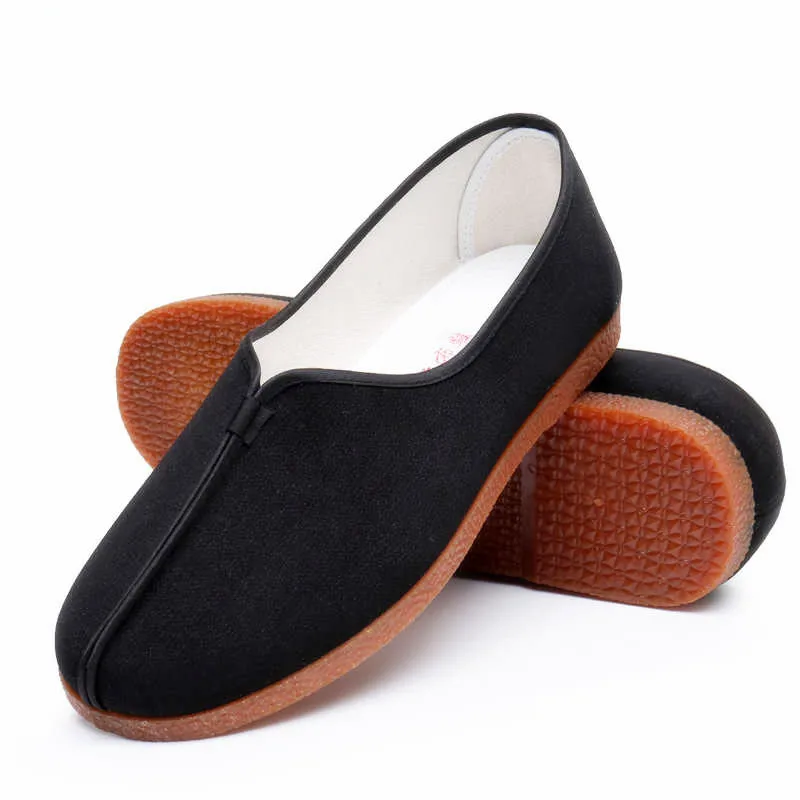 

Wushu Kung Fu Tai Chi Sports Shoes Unisex Monk Nun Morning Exercise Sneakers Manual Cotton Soled Chinese Traditional Shoe OA014
