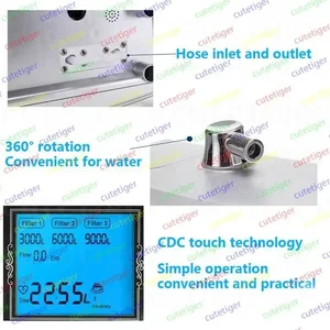 Kangen PH 3.5-11 مؤين الماء ، 11 لوحة طلاء بلاتيني ، 3 مستويات آلة المياه القلوية المؤين للماء أفضل 8 آلات مياه Kangen مبيعات - رقم 6