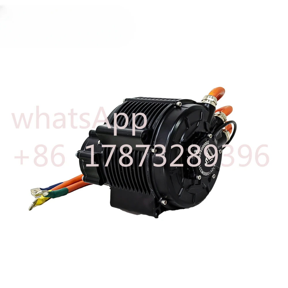 QSMOTOR 2024 QS165 60H 10kW V3 IPM PMSM Mid Drive Motor with 1:2.37 Gearbox for Off-road Dirtbike and Lightbike