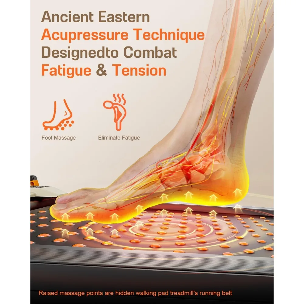Dwustronna bieżnia z funkcją masażu stóp i nachyleniem 180 °   Dwustronny wzór