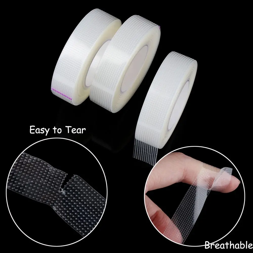 Anti-allergy Micropore  Tape Easy to tear Under Eye Pad PE Material Eyelashes Extension Tape Individual Eye Lashes
