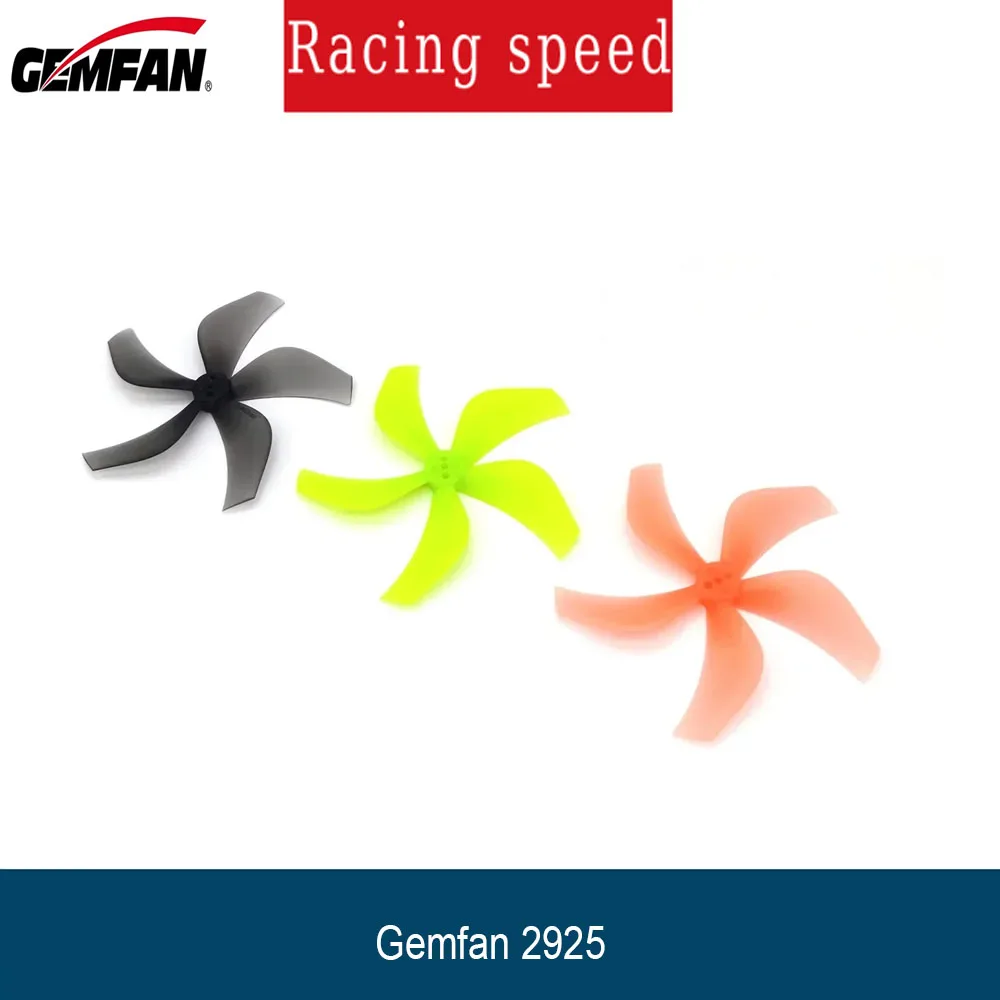 2Pairs Gemfan 2925 2.9X2.5X5 5-Blade Propeller 2CW+2CCW/1 Bag For Avata FPV M2*7 Screws Freestyle 3inch Cinewhoop Drones