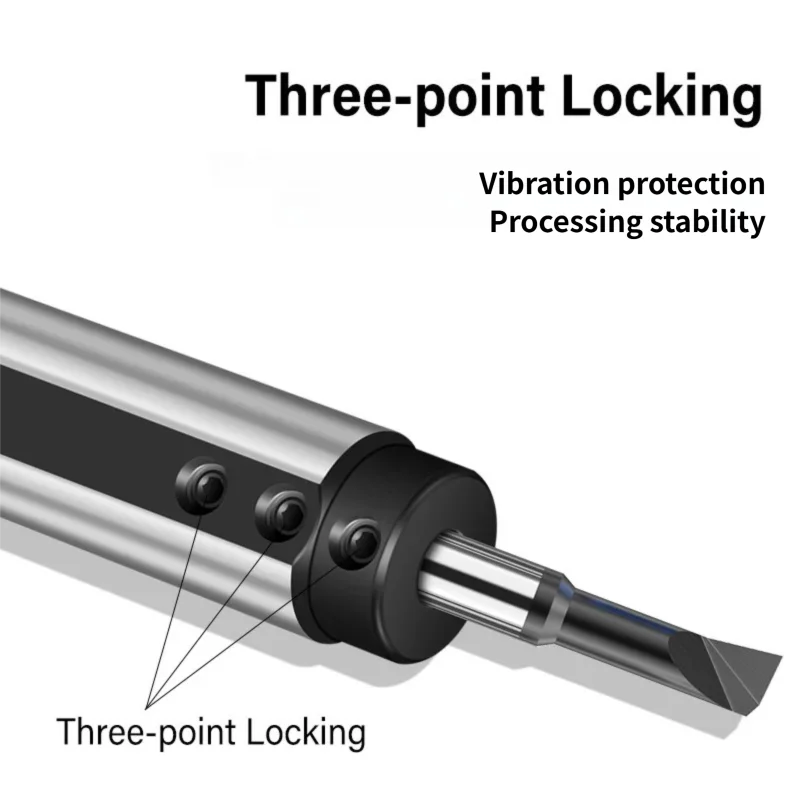 SHB12 SHB16 SHB20 SHB25 3 4 5 6 8 10 Lathe Tool Sleeve Small Tungsten Steel Boring Tool Holder Diameter Holder Cutting Bracket