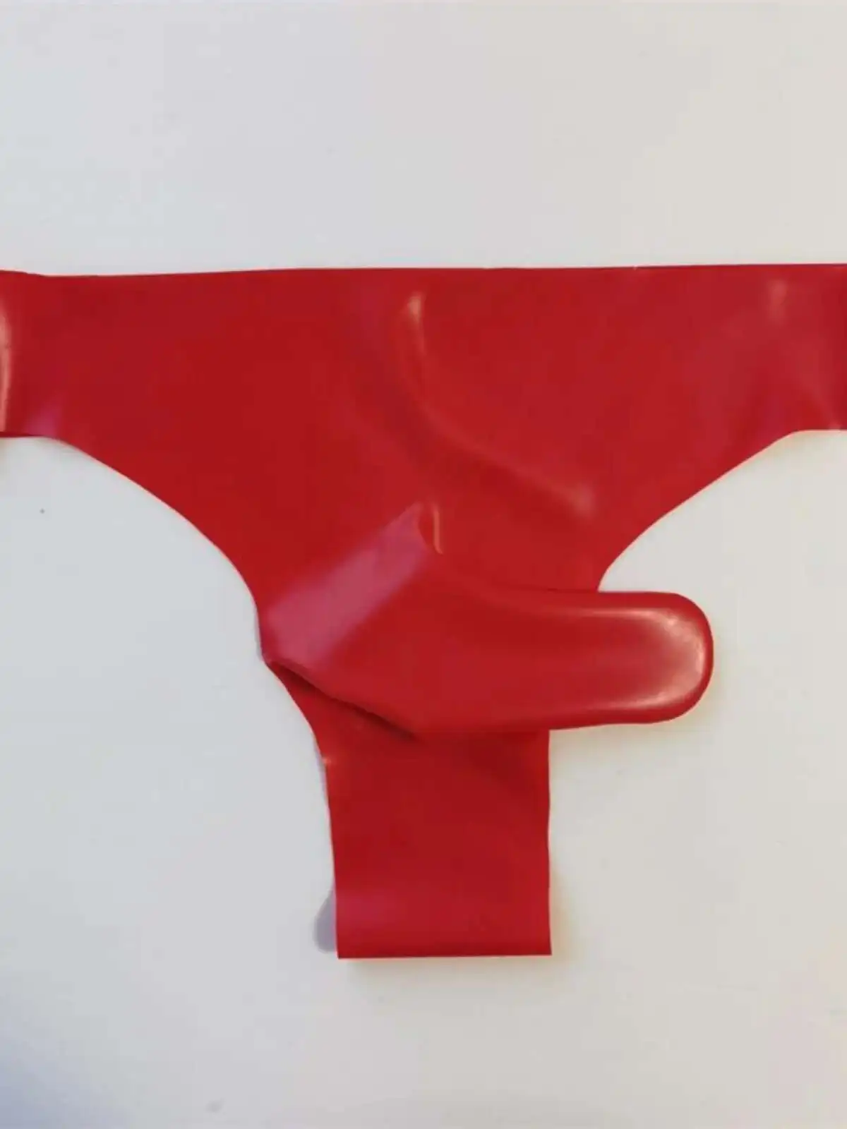 Latex Leather Underpants Men Lingerie Panties Plus Size Underwear Sexy Briefs