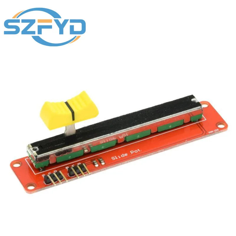 B10K เลื่อน Slider Potentiometer สวิทช์สไลด์โมดูลสําหรับ Arduino MCU ARM Electronics DIY