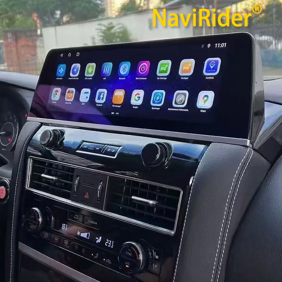 

16,3-дюймовый автомобильный радиоприемник для Nissan Patrol QX80 QX56 2010-2021 Мультимедийный видеоплеер Android 13 CarPlay GPS WIFI Стерео головное устройство