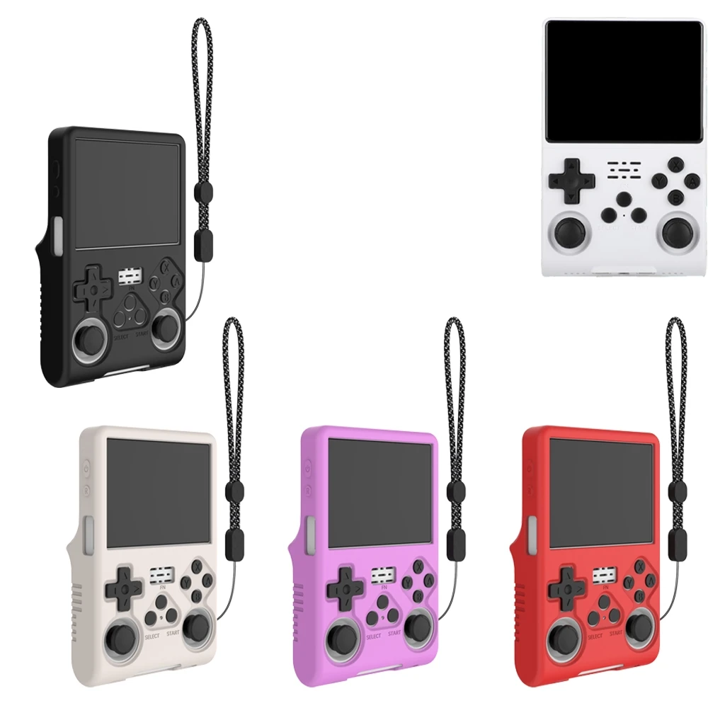 Silicone Protective Case for R40S pro Gaming Console - Drop Protection Simple Solid Color Gaming Device Cover