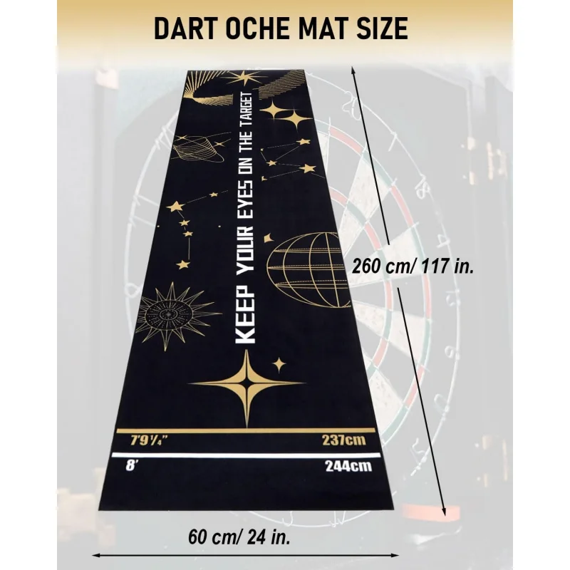 The Dart Pad, Equipped With Dart Strings, Is An Ideal Gift. It Is Dirt-Resistant And Easy To Maintain