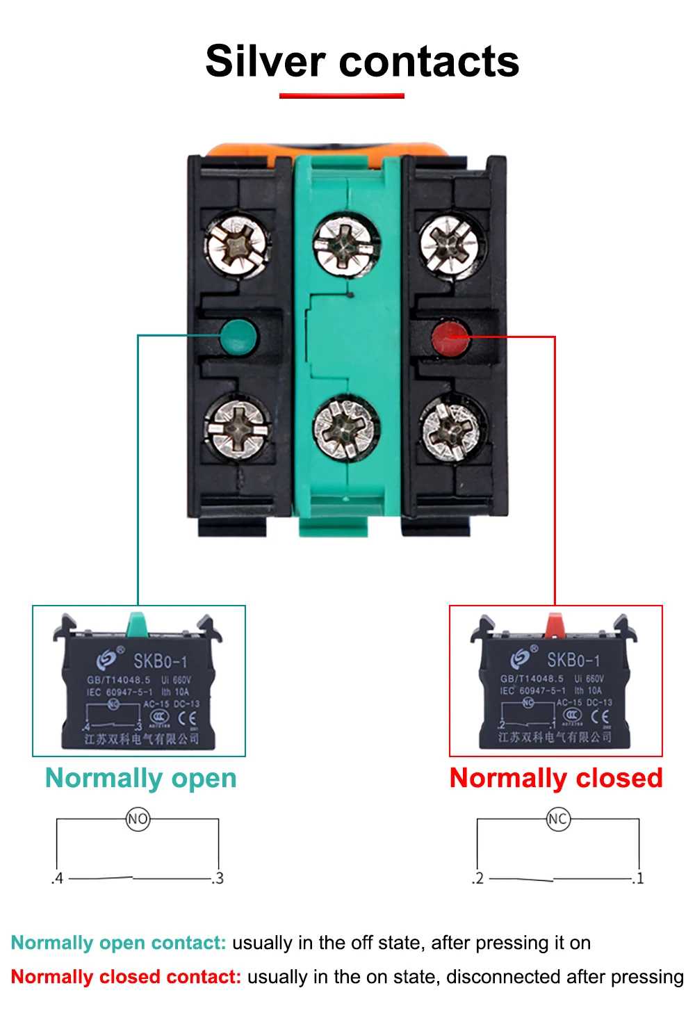 Hunst 22 mm hochwertiger Druckknopfschalter mit Silberkontakt, für Lasermarkierungsmaschinen und CO2-Laserschneid- und Graviermaschinen. – Detail 8