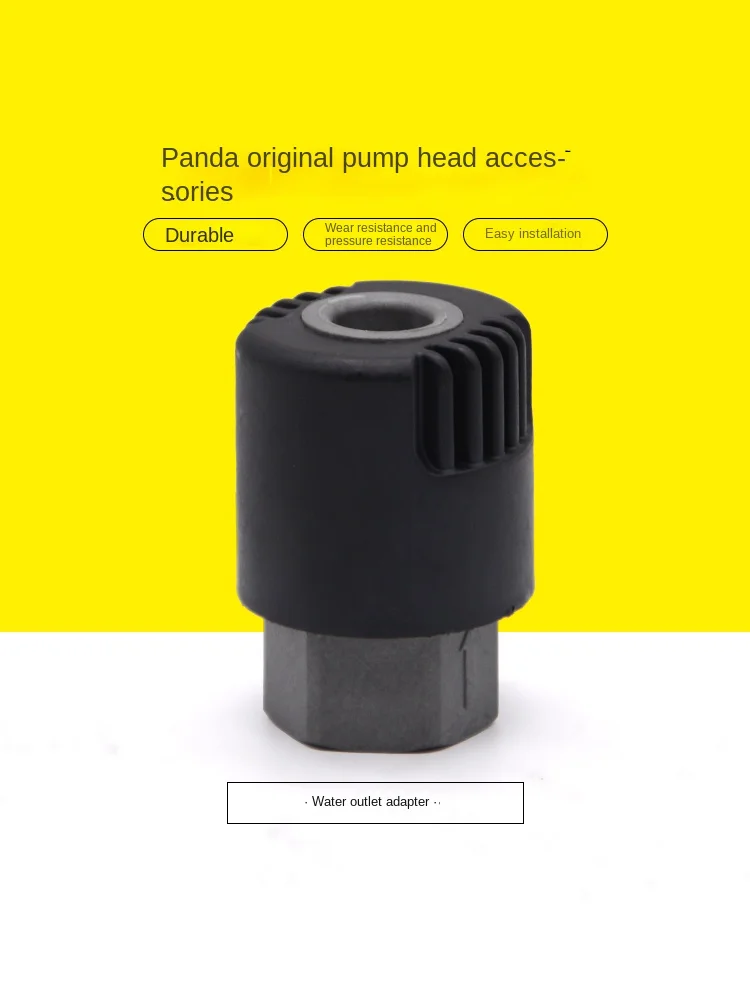 Panda 296/395A high pressure car washing machine, water outlet thread adapter cleaning machine quick plug quick connector