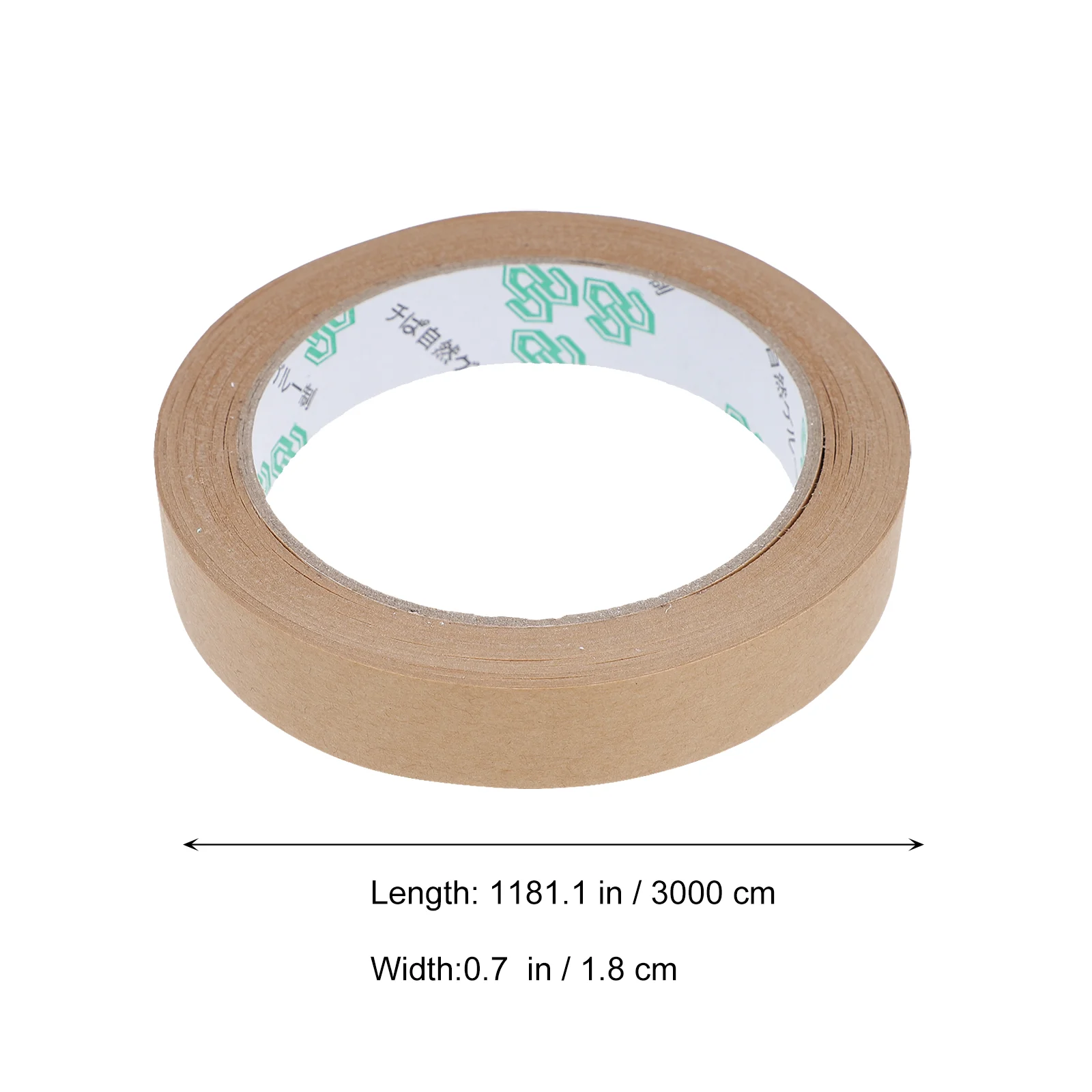 5 Pcs Kraft Paper Tape Frame Packaging Transportation Carton Adhesive Waterproof Seal DIY