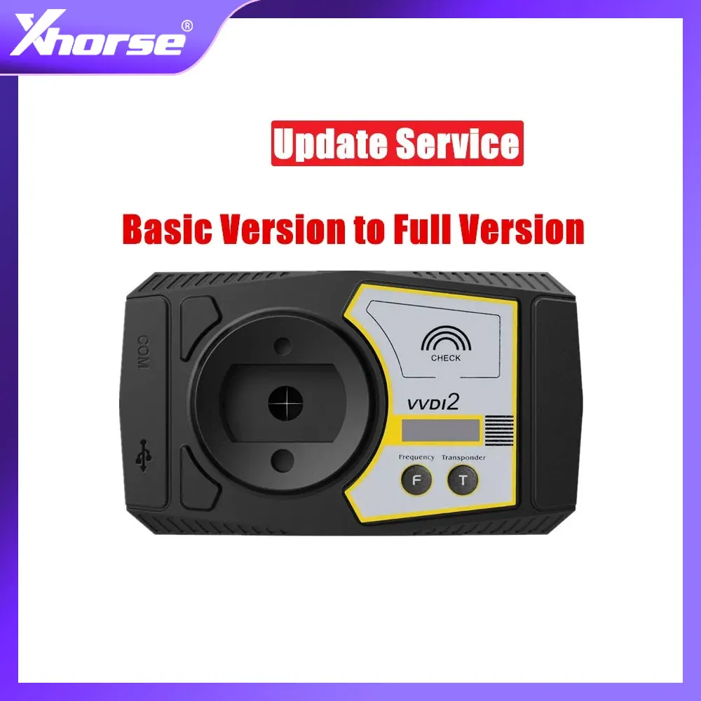 

Xhorse VVDI2 Basic Version Update to VVDI2 Full Version Update Service