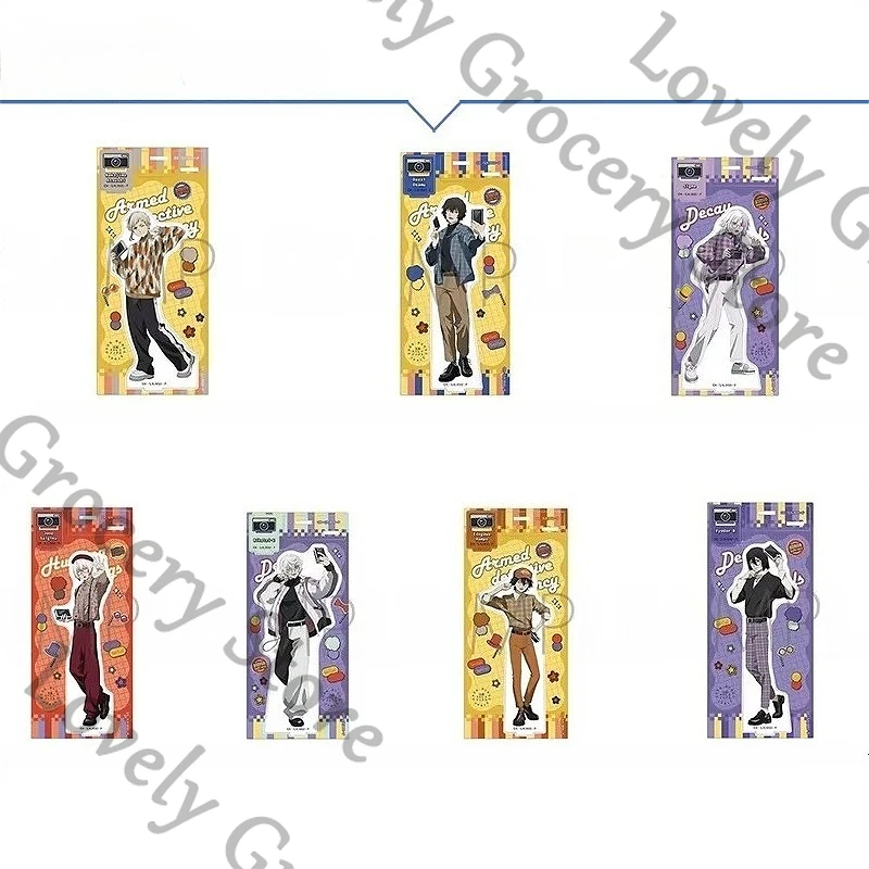 

Genuine Anime Bungo Stray Dogs Fyodor D Nikolai Gogol‌ Sigma Dazai Osamu Cosplay Cartoon Acrylic Stand Figure Standing Sign Gift