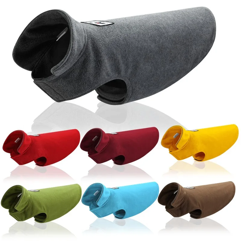 1Pcs Reversible Fleece Dog Vest – New Autumn/Winter Pet Clothing C109