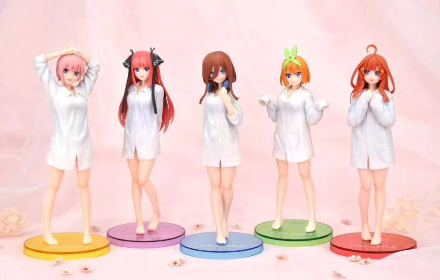 

Фигурки игрушечные juai оригинальные Fukuya The quintessence Quintuplets Nakano Ichika Nino Miku Yotsuba Itsuki Kare