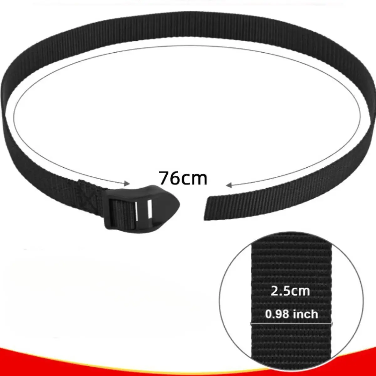 Durable Oxford Cloth Rowing Machine Feet Straps Adjustable Replacement Tape for Indoor Fitness Rowers