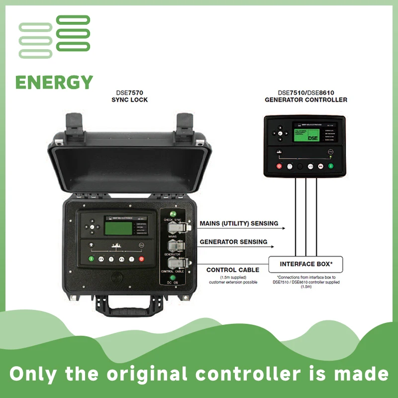 

Original Genuine Deepsea Generator Automatic Intelligent Controller DSE7570 Remote Sync Lock Controller DSE 7570