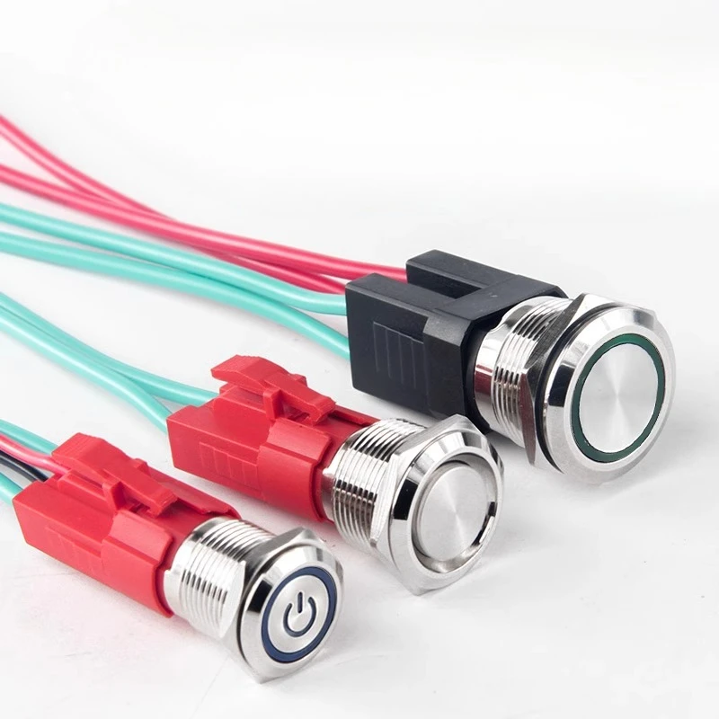 

High current metal, button waterproof and high power
