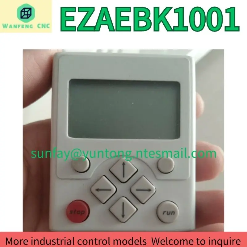 second-hand EZAEBK1001 8400 frequency converter operation panel test OK Fast Shipping