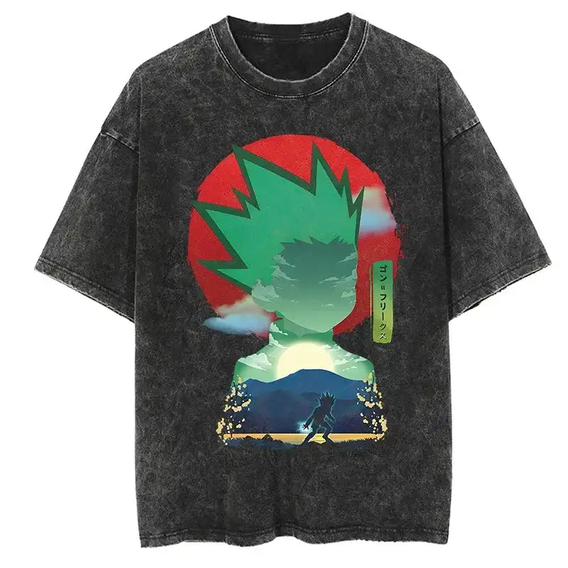 

Hunter x Hunter Gon Shirt Oversized Style Anime Shirt