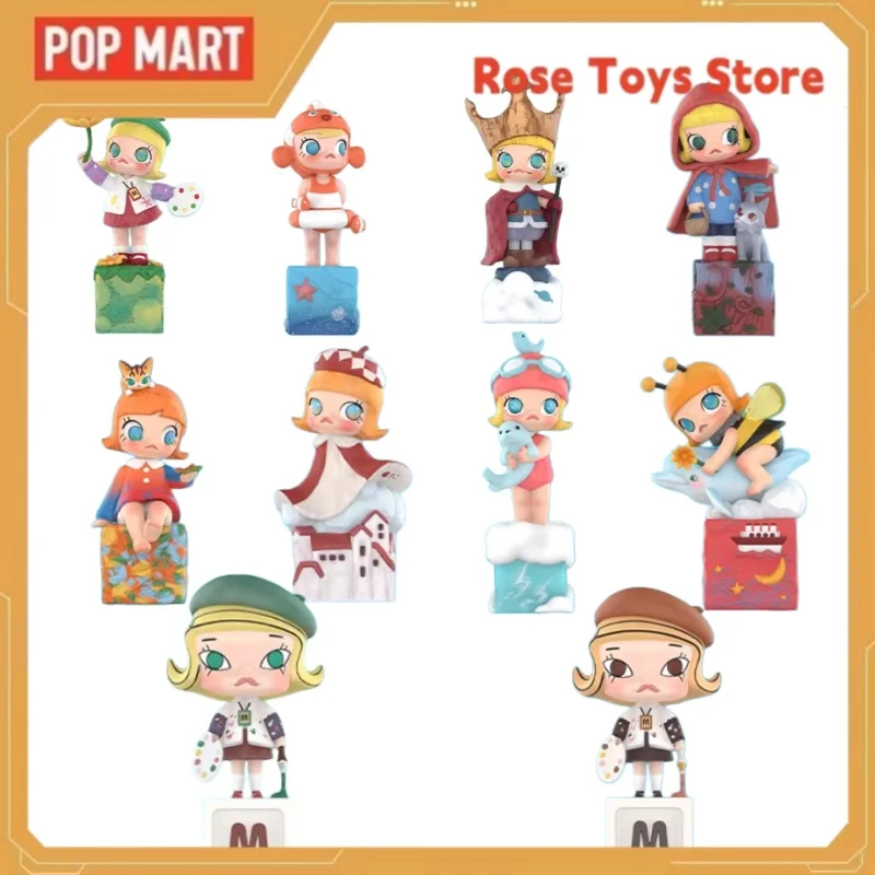 

POP MART Genuine Molly 20th Anniversary Scenery Along The Way Series Blind Box Collectible Figure Toy Surprise Birthday Gift