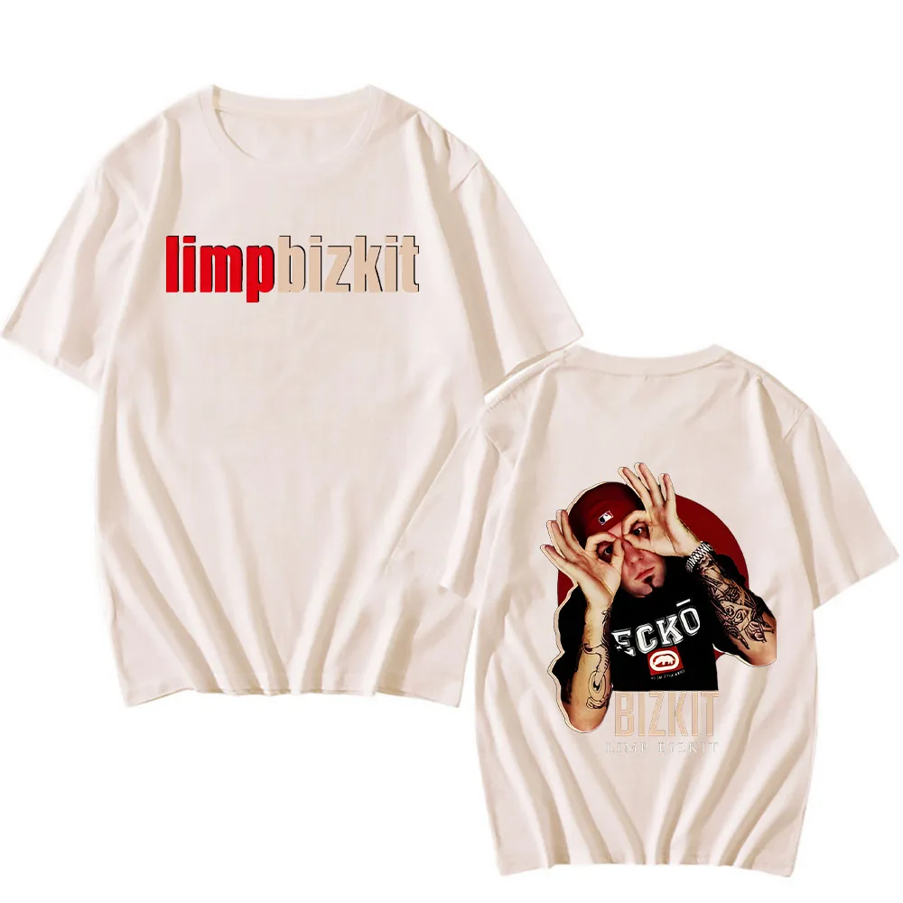 Vintage Limp Bizkit Printing T-shirt Cotton Creative Tshirts Round Collar Short Sleeve Tee-shirt Casual Men Women Tops Gift Idea
