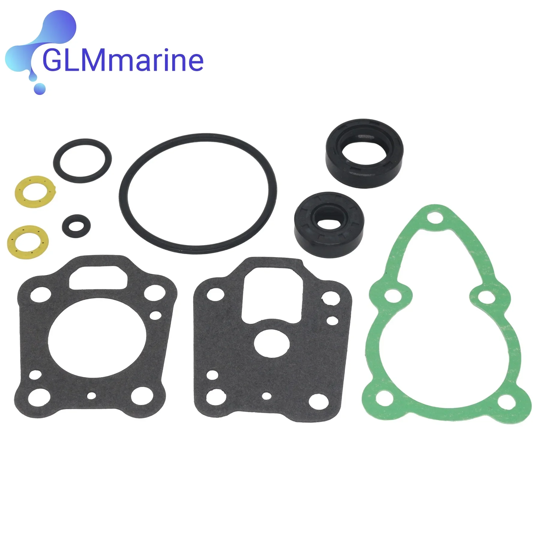 Lower Unit Gear Case Seal Kit 95220A2 for Mercury Mariner Outboard Engein 4HP 5HP 6HP 27-8M0134073 27-8M0155392 8M0188431