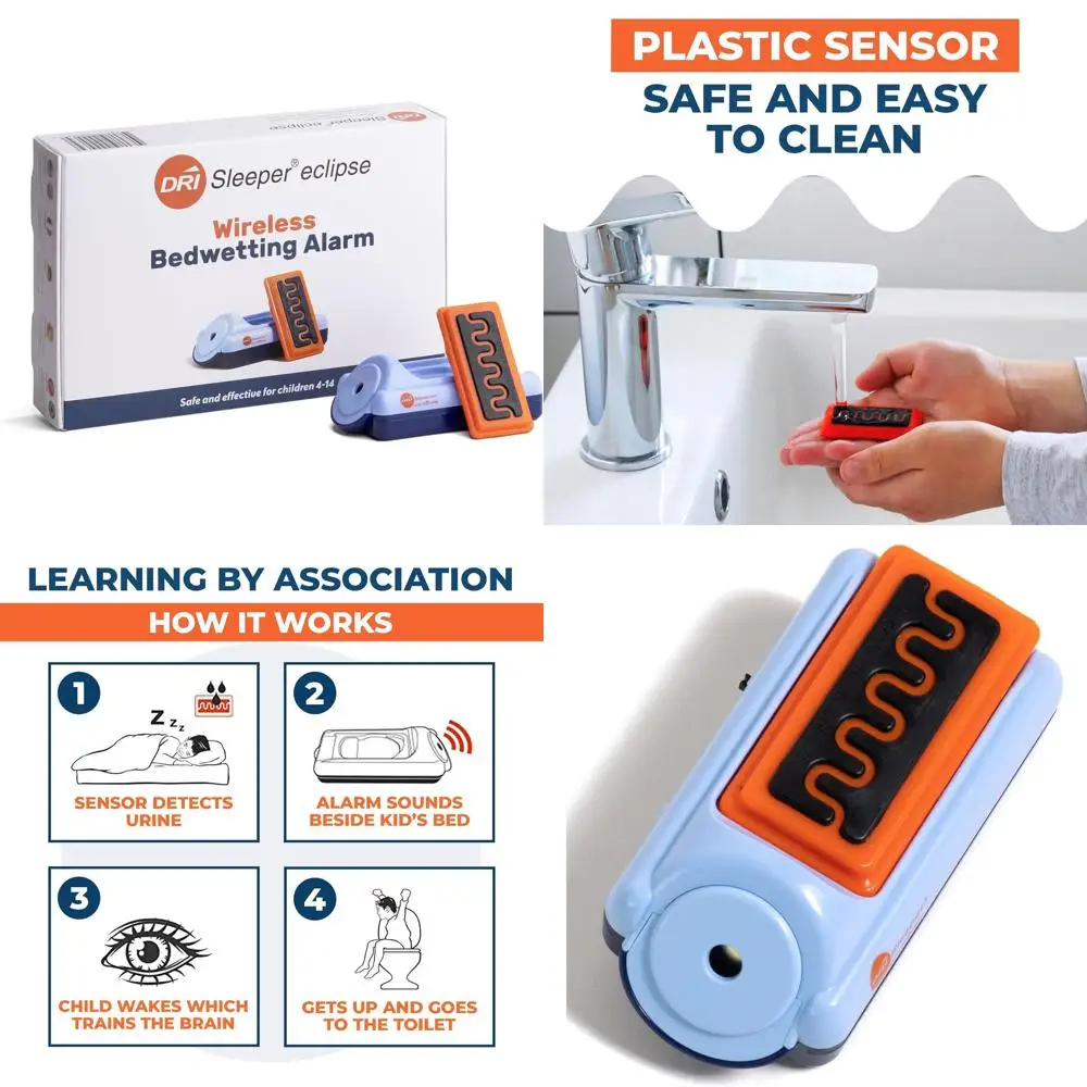 

Эффективное решение Enuresis для детей: сигнализация о недержании кровати и датчик сухости в ночное время