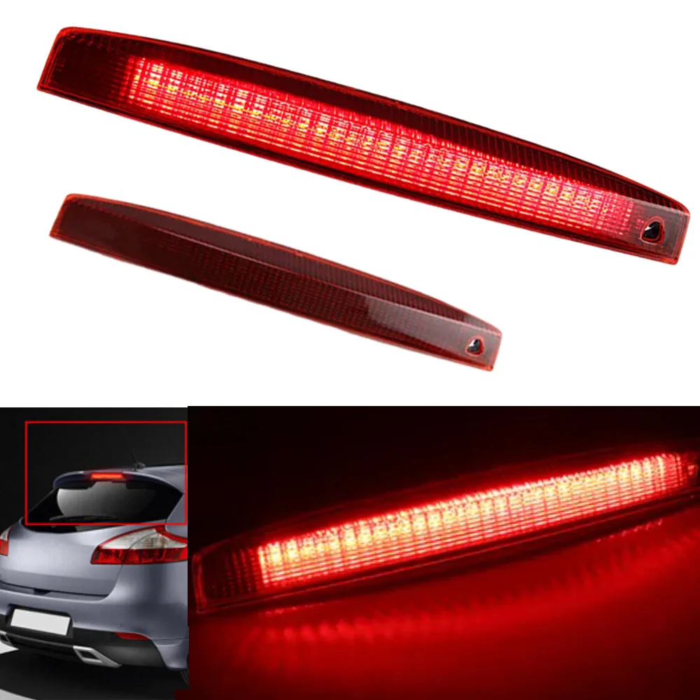 8200175538 LED High-Mount Brake Light Fit for Renault Megane MK2 MK II 2003-2008 Waterproof Car LED Third Brake Stop Light