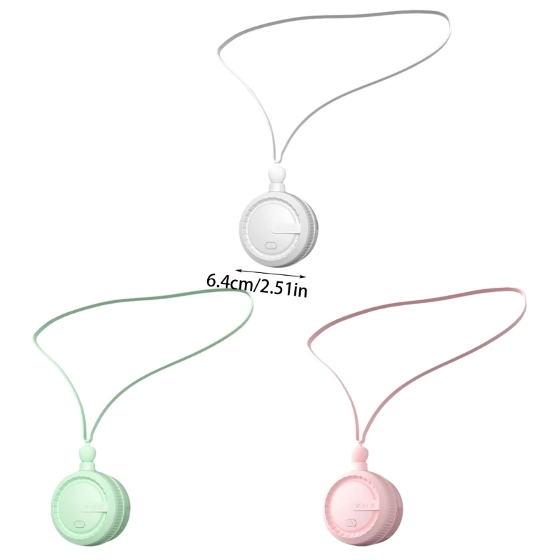 Quạt sạc Quạt không lá Kết cấu nhựa Thích hợp cho Dropship thể thao ngoài trời