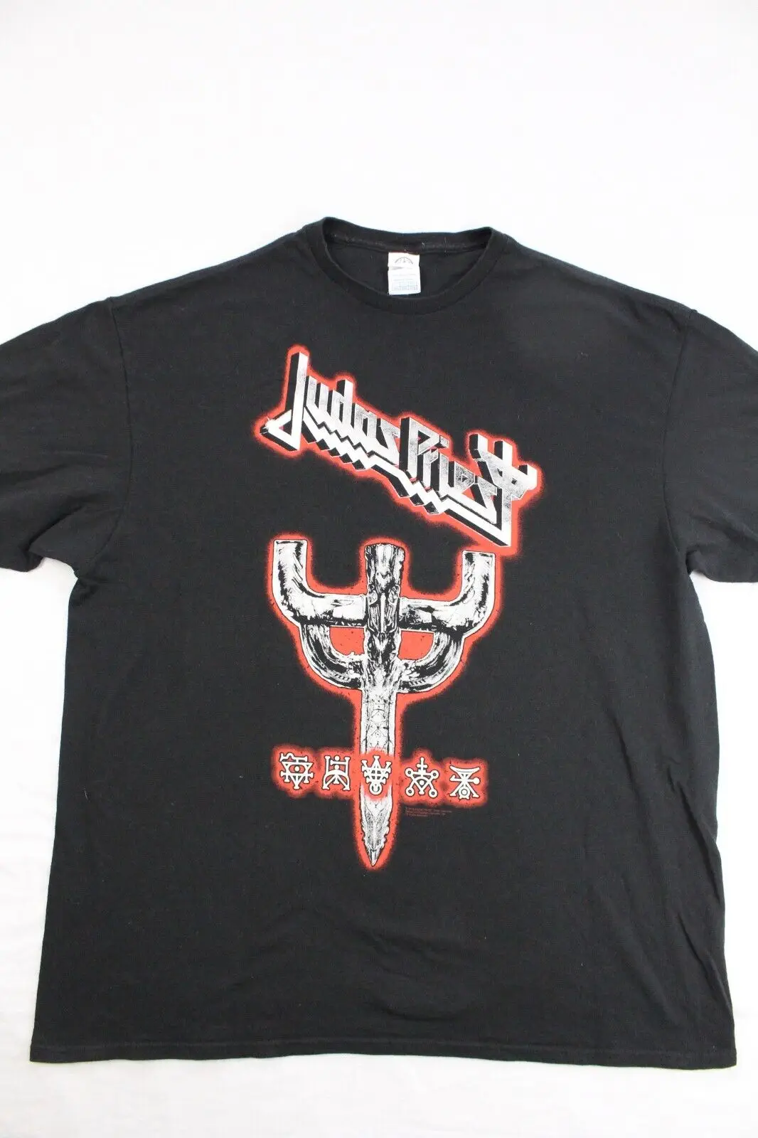 Judas Priest Firepower Tour 2018 Black  T Shirt Size 2Xl