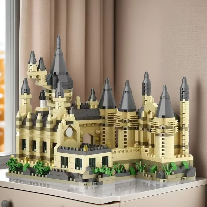 1560 Pieces, Creative Magic Academy Building Blocks, Exercise Hands-On Ability, Abs Material, Suitable for Home, Office Desk Decoration image 4