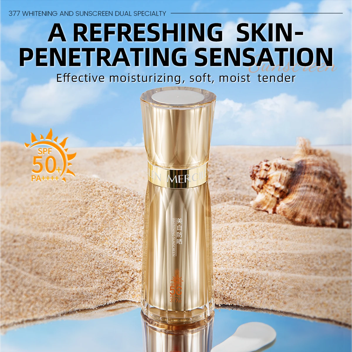 Mercilen Zonnebrandcrème 30g, - Spf 50 Waterproof Sunscreen recensie en prijs