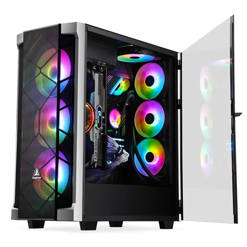 Segotep Phoenix T1 EATX Full Tower Gaming PC Komputer stacjonarny Gaming ITX Obudowa ATX Obudowa komputera i wieże CPU