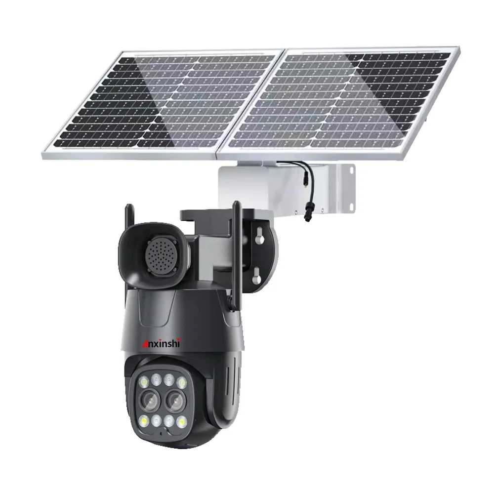 New-Solar Energy Camhipro Smart wifi Solar Camera kits 8MP Solar Energy system For Home Used