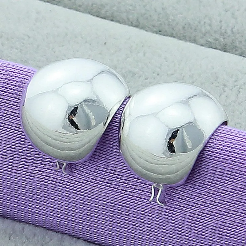 

Fine 925 Sterling Silver Earrings Wedding High Quality Popular Product Fashion Women Party Earring Jewelry