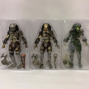 Aliens gegen Predator Jungle Demon Hunter Unmasked Action Figur Masked, 30 -jähriges Jubiläumsmodellspielzeug, Desktop -Dekoration 8 Hauptverkäufe nach Predator - №4