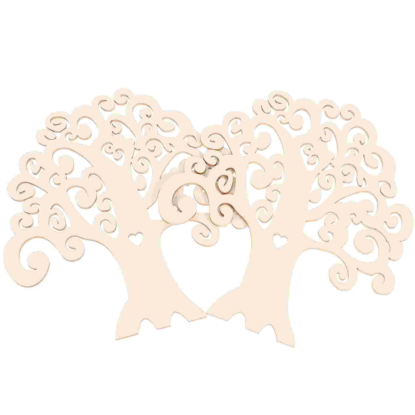 2 Pcs Dove Blank Country Decor Tree Slice DIY Craf Decoraciones Para Salas Casa Slices Bride Home Decorations