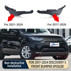 For Land Rover Discovery 5 2017 2018 2019 2020 2021 2022 2023 2024 Front Bumper Lower Guard Board Plate Spoiler Car Accessories