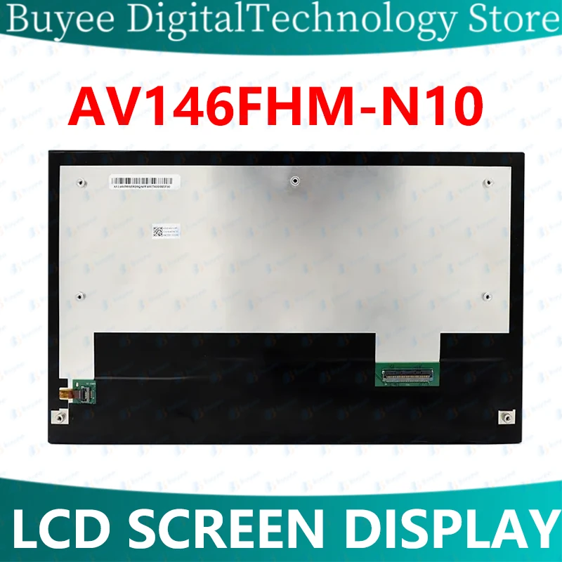 

14.6 inch LCD Screen AV146FHM-N10 1920*1080 Car Navigation Screen Panel Display Panel WLED 60 pins TFT-LCD Display