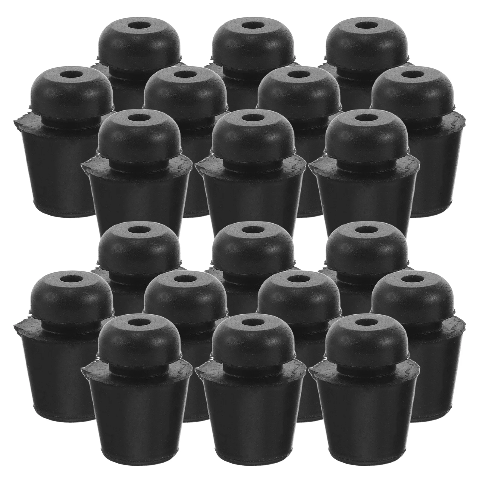 

20 Pcs Shock Absorbing Rubber Pads Car Door Bumper Guards Hood Buffer Wear Resistant Noise Reduction Car Accessories