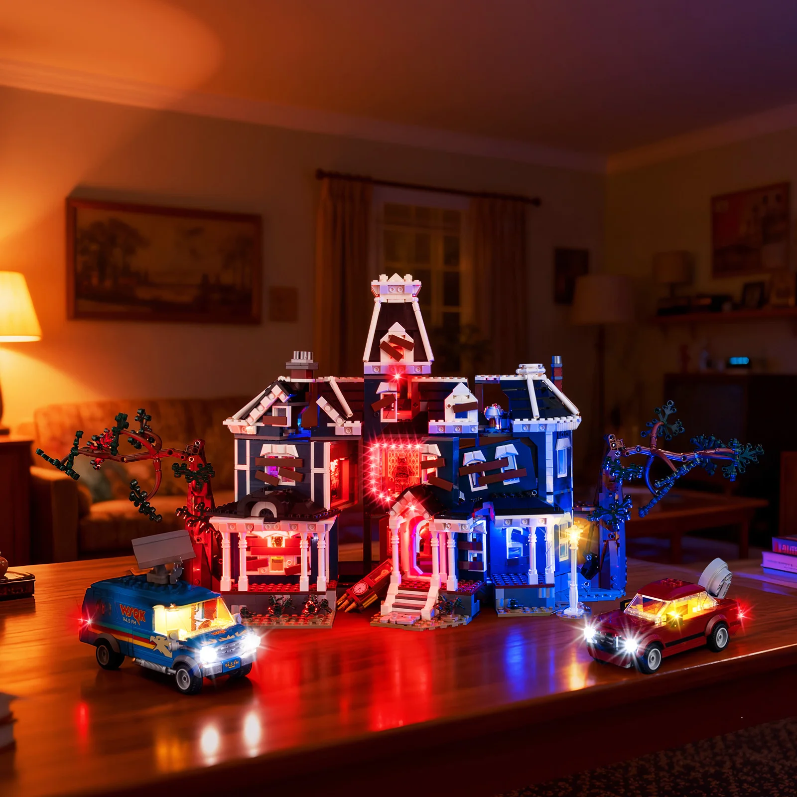 LED Lighting Set Suitable for LEGO Stranger Things The Creel House 11370 Building Blocks (Not Include Model Bricks)