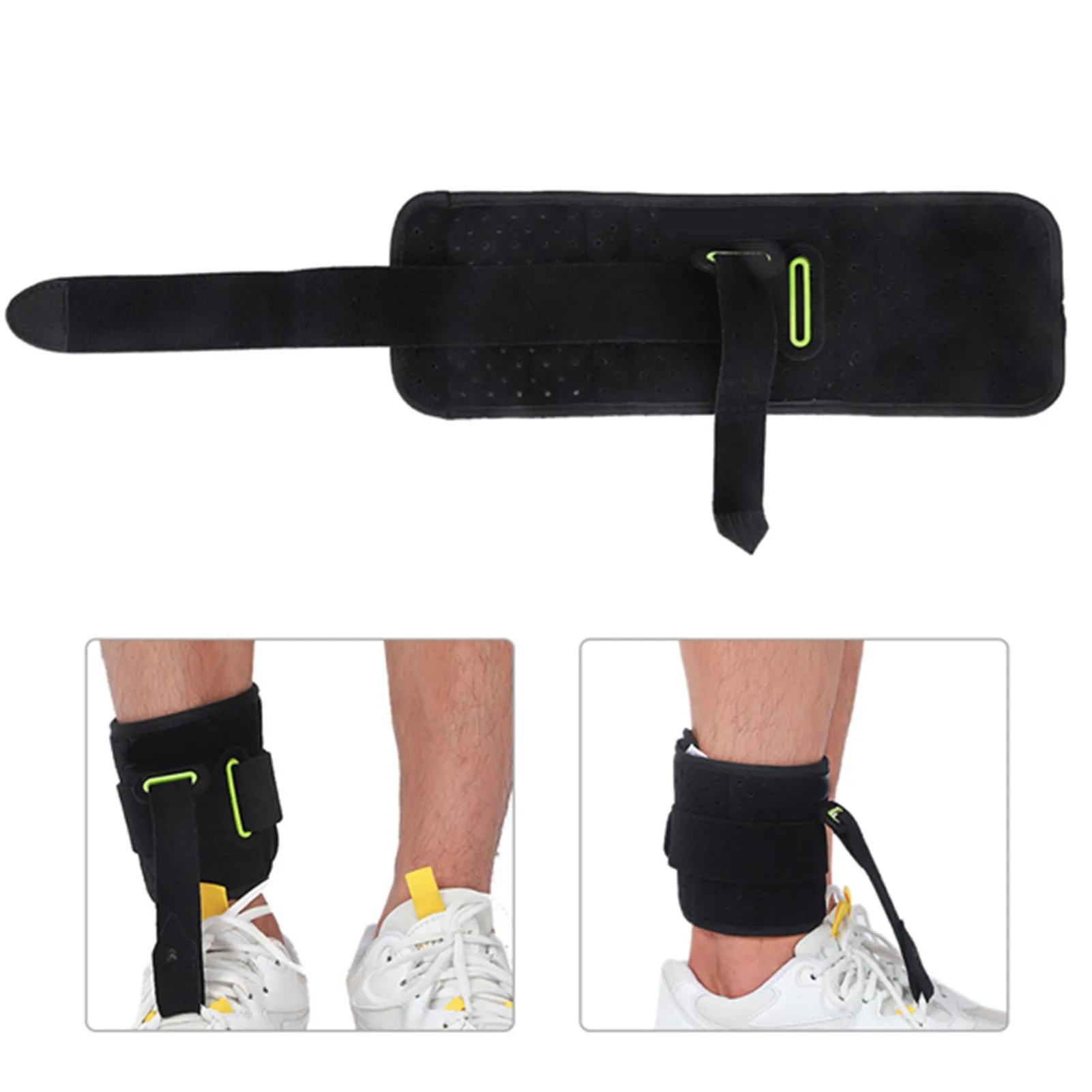 Adjustable Ankle Support Foot Drop Orthotic Tool Foot Drop Postural Corrector Adjustable Ankle Day Brace Support Feet Care Tool