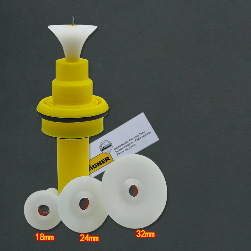 2322493 Manual Electrostatic Powder Spray Gun Electrode Holder X1 with Complete Round Spray Nozzle for X1
