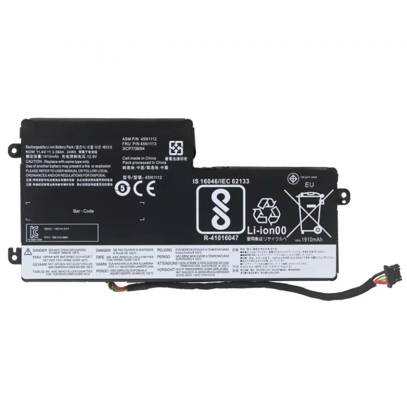 45N1111 45N1112 45N1108 L450 45N1110 Internal Battery for Lenovo ThinkPad T440 T440S T450 T450S X240S X240 X270 X260 X250 24Wh view 3