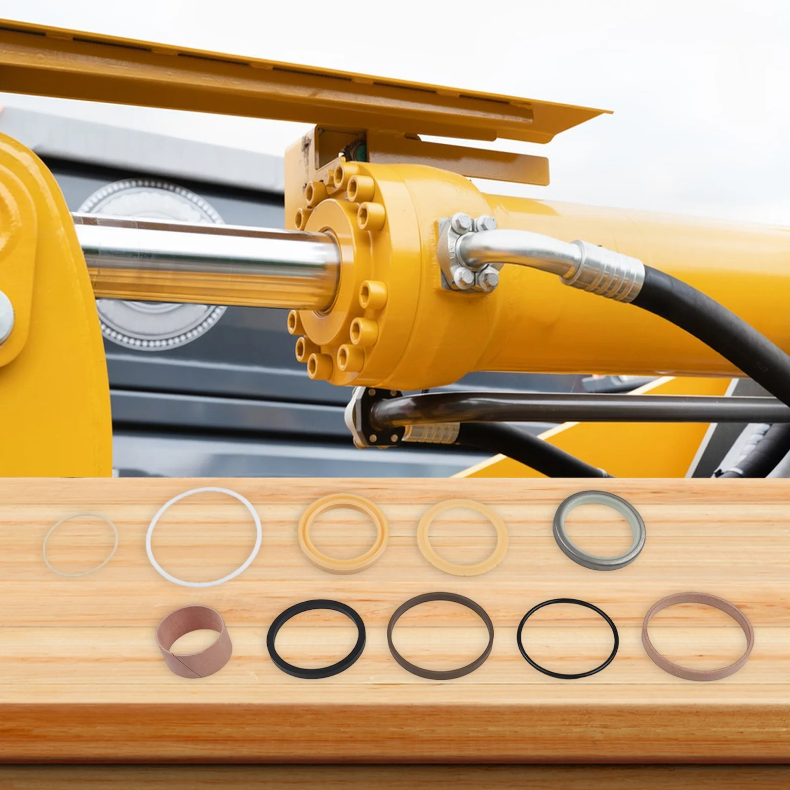 1 Piece Hydraulic Cylinder Seal Kit 1543267C1 1542987C1 1340794C1 For CASE 580K 580L 580M 480F Heavy Equipment Parts