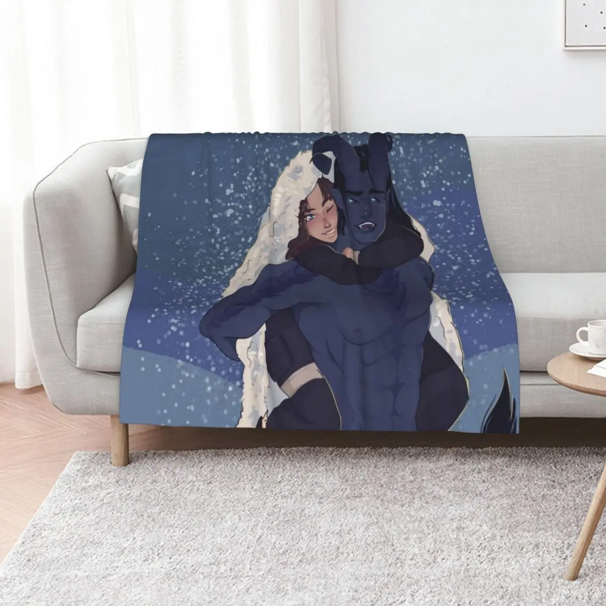 Ice Planet Barbarians Throw Blanket Bed Summer Beddings Soft Big Furry Sofas Shaggy Blankets